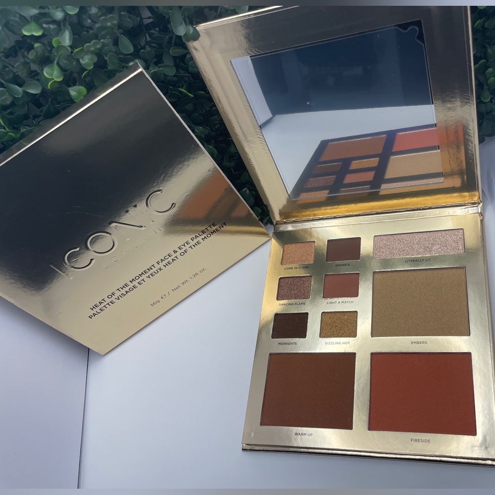 NIB - ICONIC London Gold Face & Eye Palette